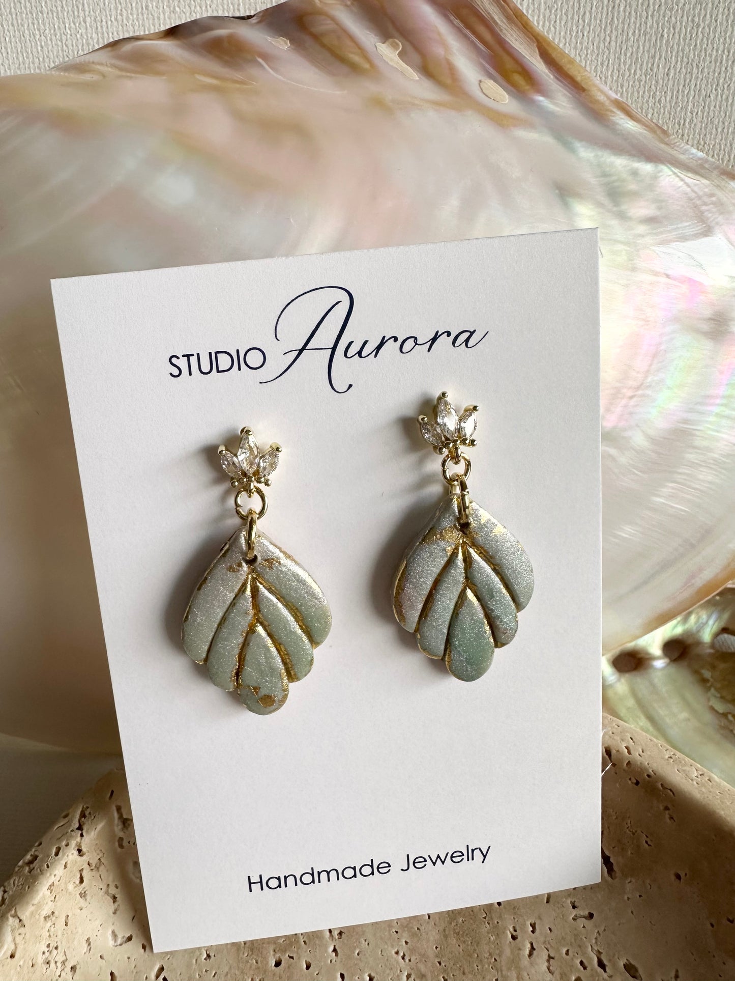 Seafoam Green 3 Earrings