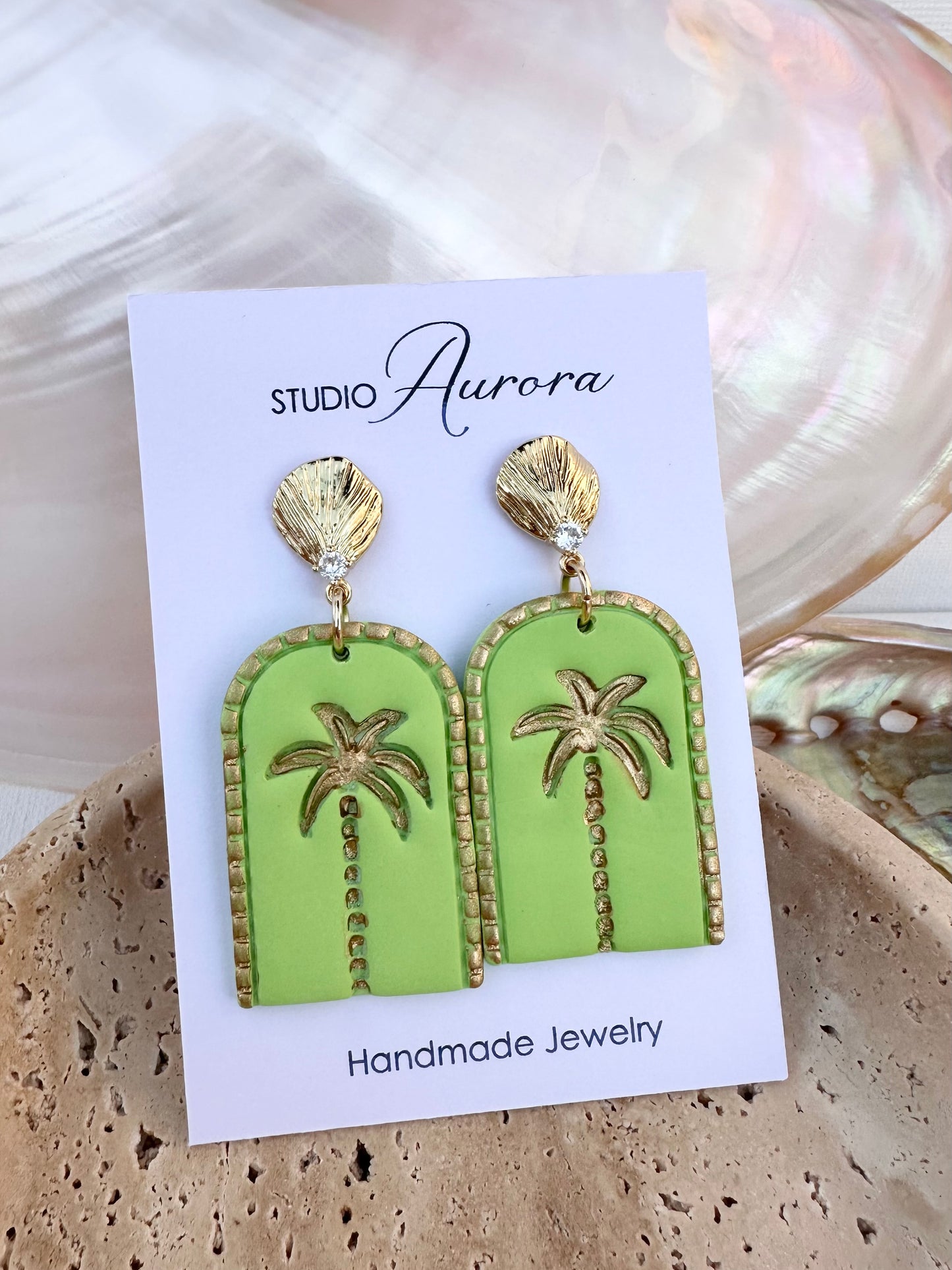 Palm Tree Earrings
