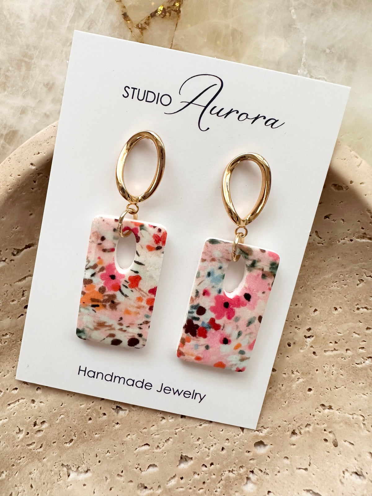 Dainty Floral Dangles