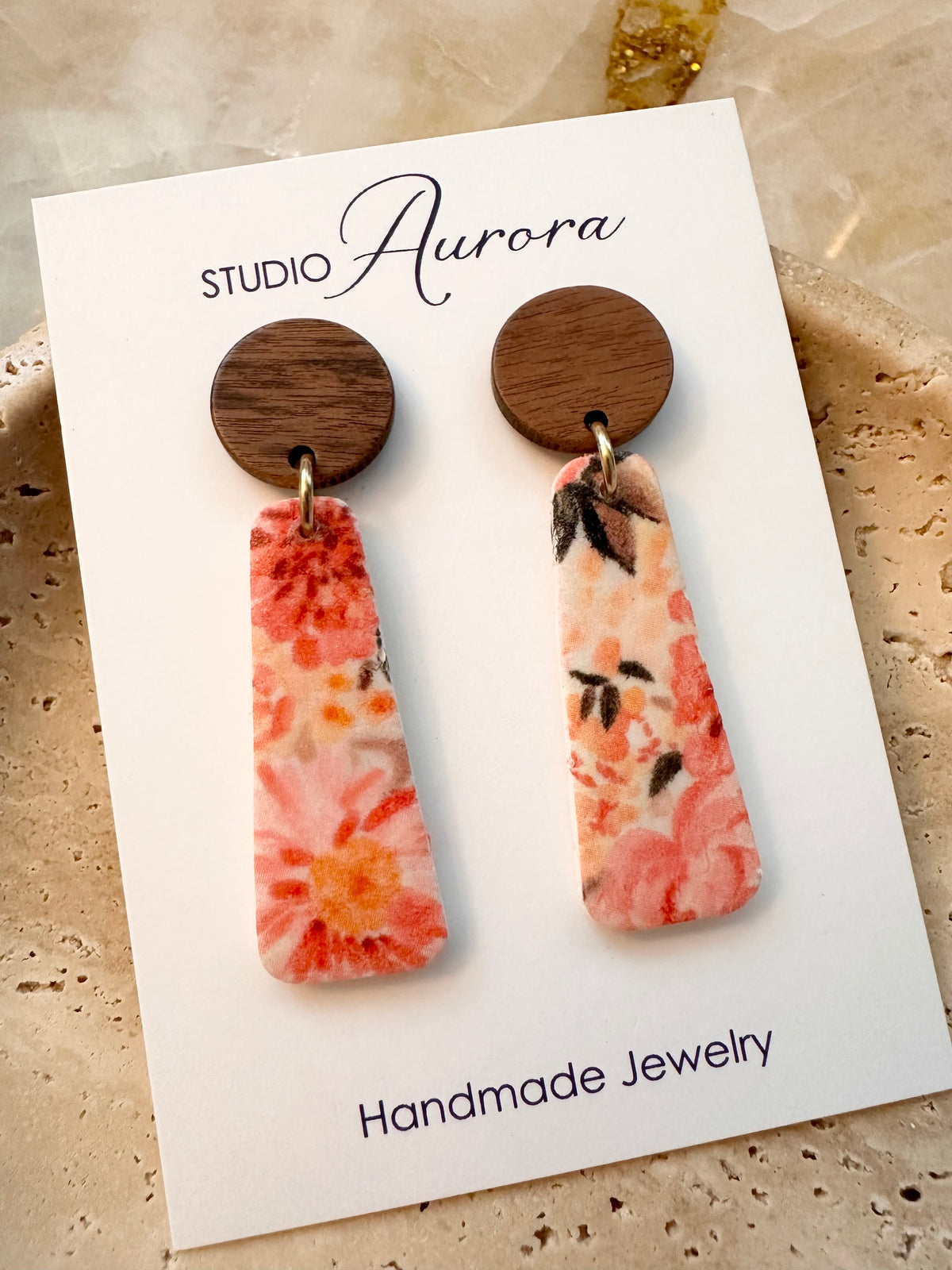 Fall Floral Earrings
