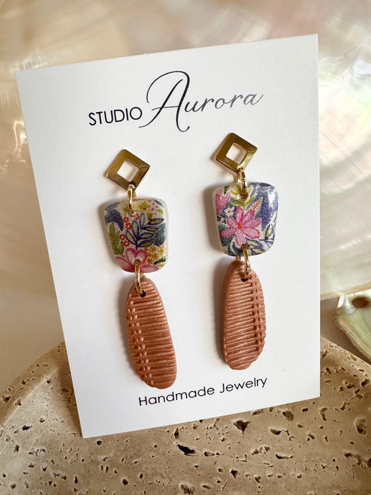 Flower Basket II Earrings