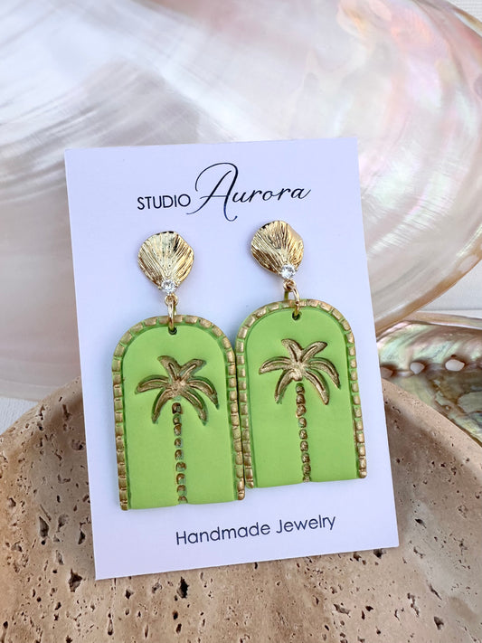 Palm Tree Earrings