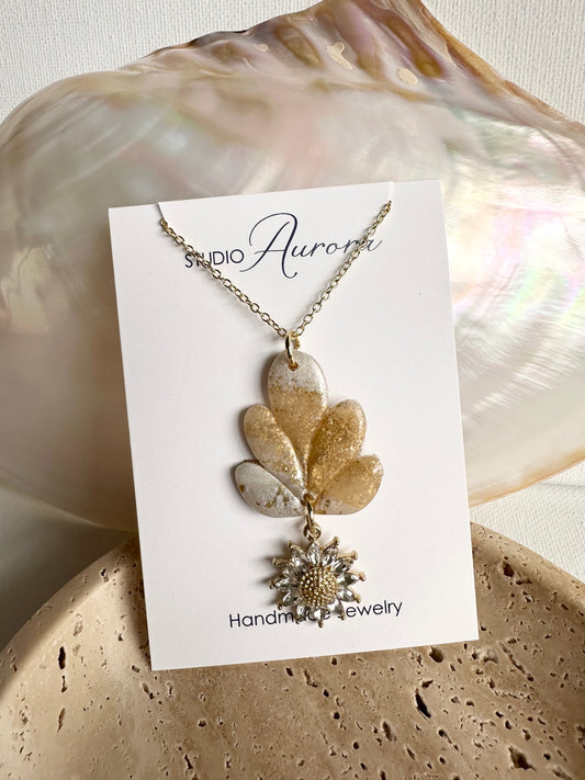 Sunflower Sparkle Necklace
