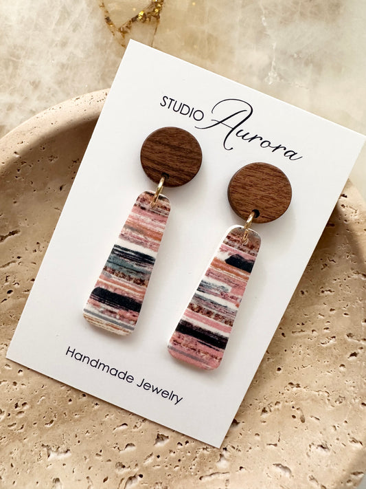 Cute Stripes Dangles