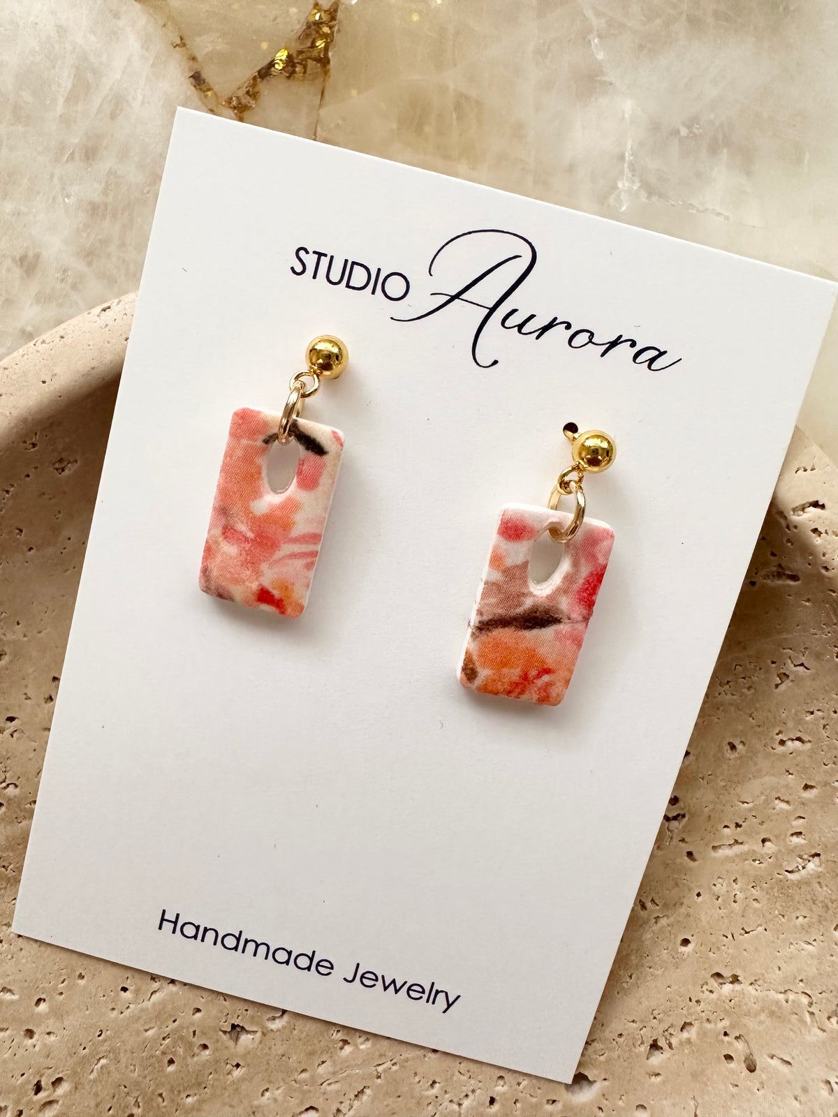 Mini Rose Dangles