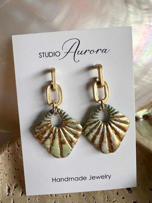 Seafoam Green 4 Earrings