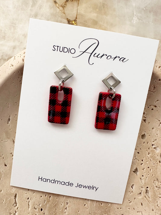 Red and Black Gingham Minis