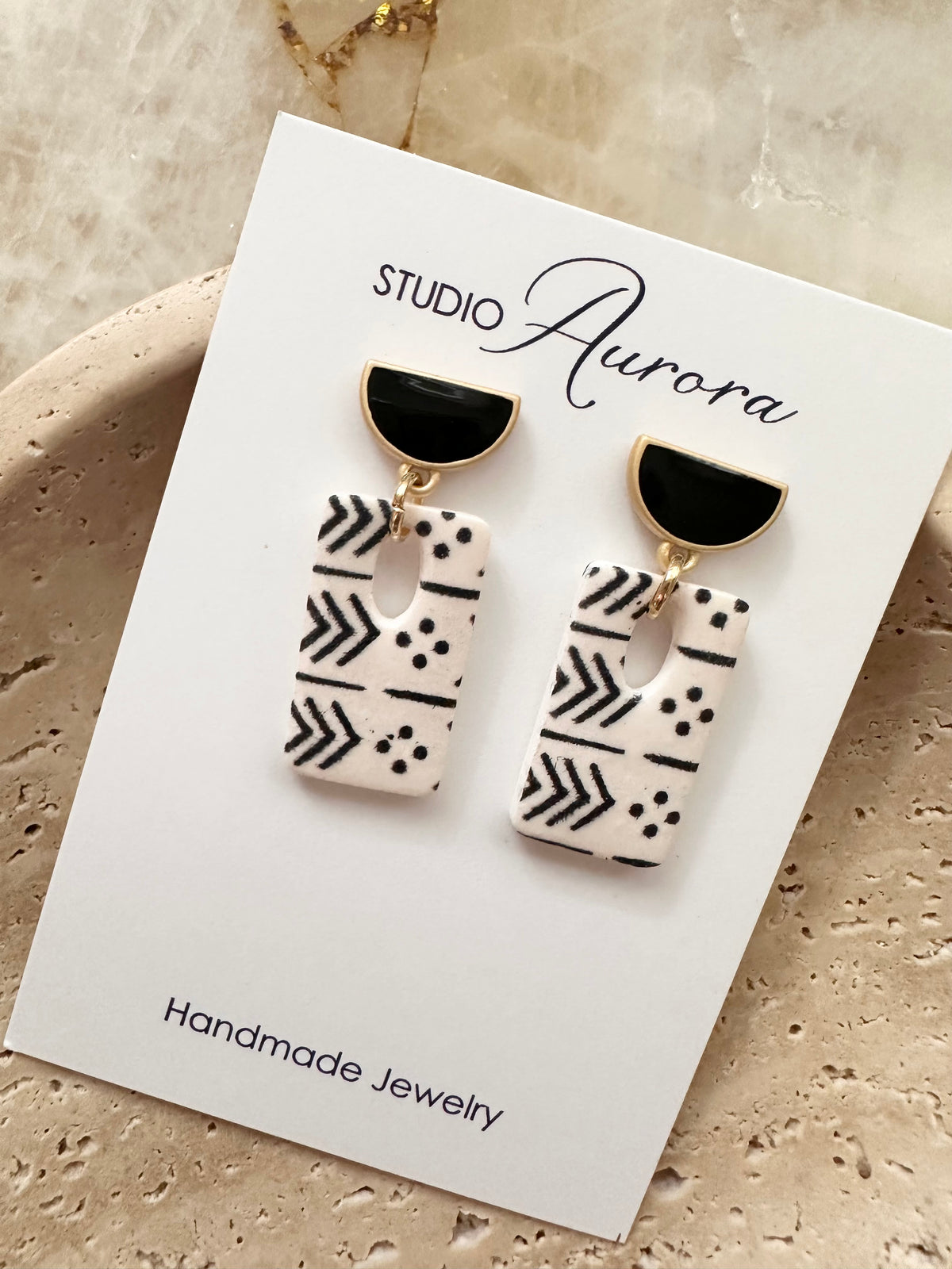 Arrows & Dots Dangles