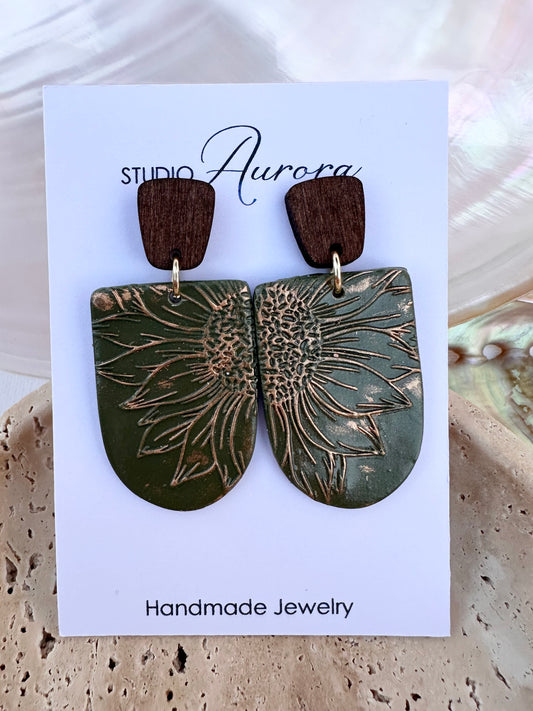 Sunflower Earrings