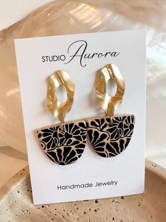 Funky Floral Earrings