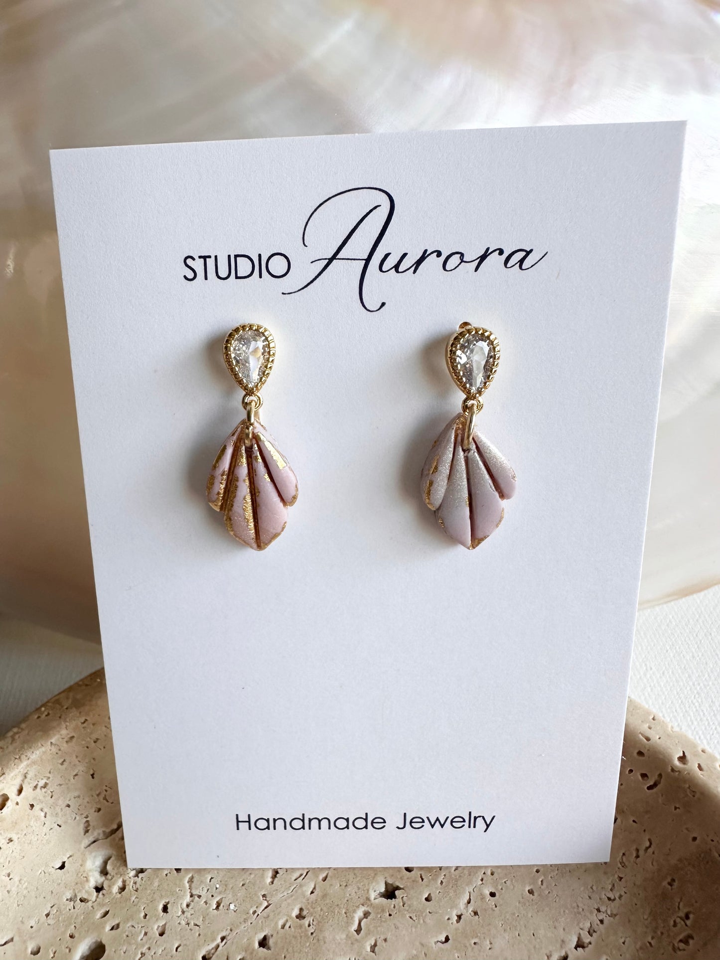 Mini Lavendar Haze Earrings