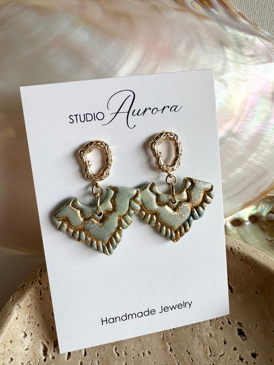 Seafoam Green 7 Earrings