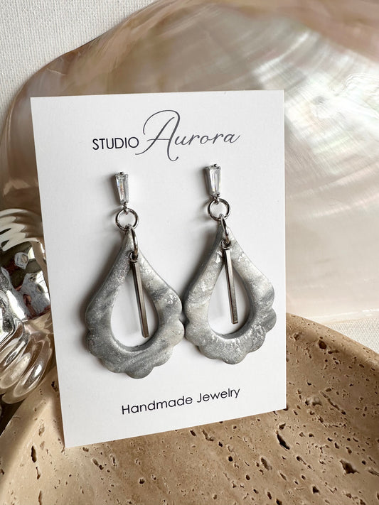 Silver Sparkle Earrings 3