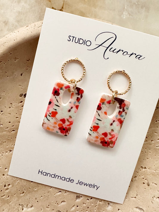 Dainty Floral Medium Dangles