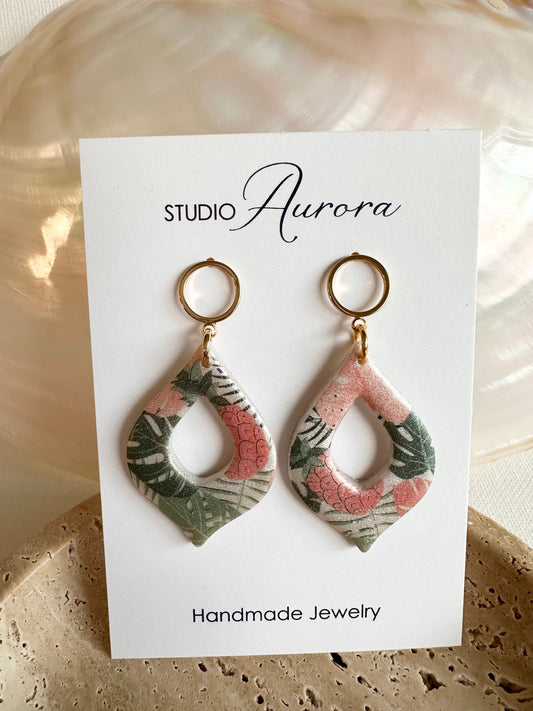 Pastel Palm 5 Earrings